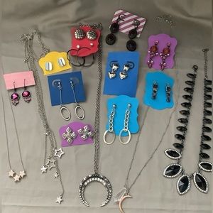 Moon and Stars Jewelry Bundle